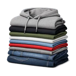 Transparent PNG of the GTA V item clothing_shirts_pants_hoodies_multiple_things