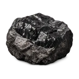 Transparent PNG of the GTA V item coal_ore_3