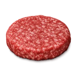Transparent PNG of the GTA V item raw_burger_beef_patty_fresh_uncooked_ground_beef_patty_with_realistic_texture