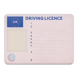 Transparent PNG of the GTA V item realistic_british_full_driving_licence_for_gta5_sake