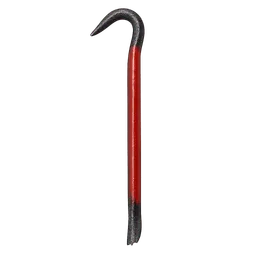Transparent PNG of the GTA V item realistic_crowbar_with_red_handle