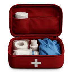 Transparent PNG of the GTA V item realistic_fivem_inventory_icon_of_an_open_red_medical_kit_white_cross_on_the_cas_1