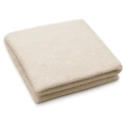 Transparent PNG of the GTA V item realistic_folded_white_wool_fabric_detailed_woven_texture_neat_rectangular_cloth