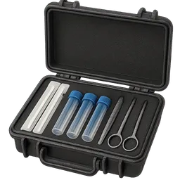 Transparent PNG of the GTA V item realistic_gta_fivem_item_icon_of_a_forensic_dna_kit_small_case_with_swabs_sample