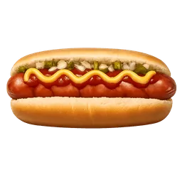 Transparent PNG of the GTA V item realistic_hotdog