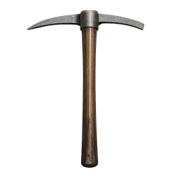 Transparent PNG of the GTA V item realistic_pickaxe