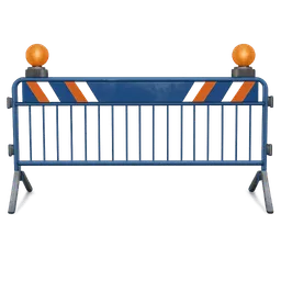 Transparent PNG of the GTA V item realistic_police_barriere