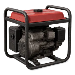 Transparent PNG of the GTA V item realistic_style_stromerzeuger
