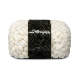 Transparent PNG of the GTA V item realistic_sushi_rice_base_with_nori_seaweed_compact_game_inventory_item_centered