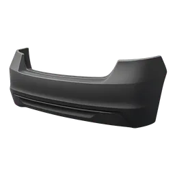 Transparent PNG of the GTA V item rear_bumper_from_diagonal_side