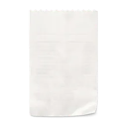 Transparent PNG of the GTA V item receipt_1
