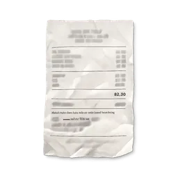 Transparent PNG of the GTA V item recept_1