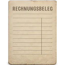 Transparent PNG of the GTA V item rechnungsbeleg