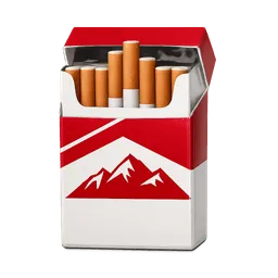 Transparent PNG of the GTA V item red_and_white_box_of_cigarettes_named_redwood