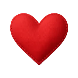 Transparent PNG of the GTA V item red_cloth_heart