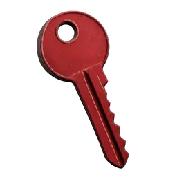 Transparent PNG of the GTA V item red_doorkey