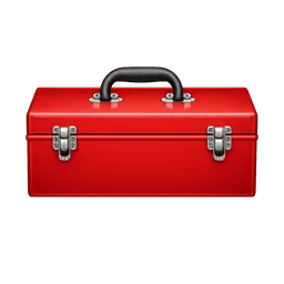 Transparent PNG of the GTA V item red_metal_tool_box_w_handle