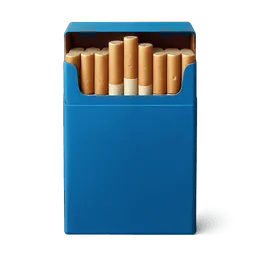 Transparent PNG of the GTA V item redwood_neon_blue_cigarette_pack