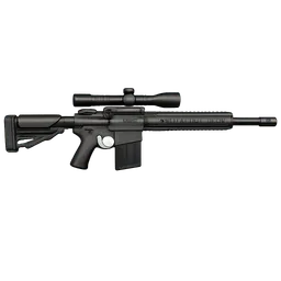 Transparent PNG of the GTA V item remington_rsass_r11