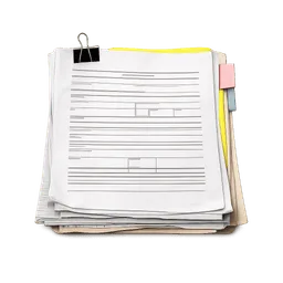 Transparent PNG of the GTA V item rental_papers