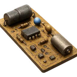 Transparent PNG of the GTA V item replicagunpart_electronics