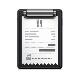 Transparent PNG of the GTA V item restaurant_quittung