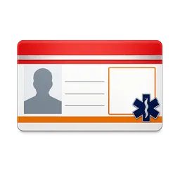 Transparent PNG of the GTA V item rettungsdienst_dienstausweis_plastik_karte