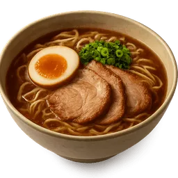 Transparent PNG of the GTA V item rich_slow_simmered_pork_broth_with_an_ajitama_egg_and_tender_meat_ramen