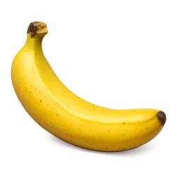 Transparent PNG of the GTA V item ripe_yellow_banana_photorealistic