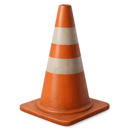 Transparent PNG of the GTA V item roadcone
