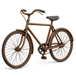 Transparent PNG of the GTA V item rusty_bicycle