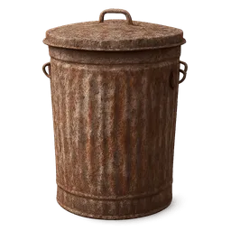 Transparent PNG of the GTA V item rusty_garbage_can