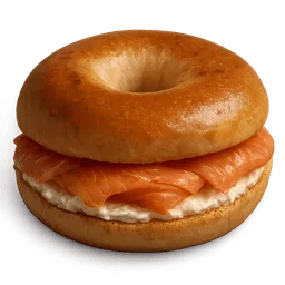 Transparent PNG of the GTA V item salmon_cream_bagel