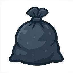 Transparent PNG of the GTA V item schuttm_llbeutel