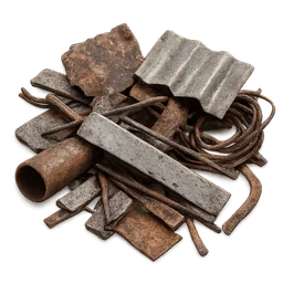 Transparent PNG of the GTA V item scrap_metal_10