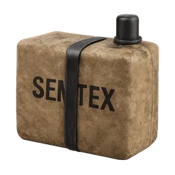 Transparent PNG of the GTA V item semtex
