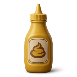Transparent PNG of the GTA V item senfflasche_mit_aufdruck