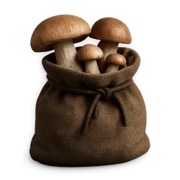 Transparent PNG of the GTA V item shroom_bag