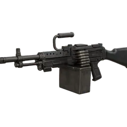 Transparent PNG of the GTA V item sig_sauer_m338_combat_mg
