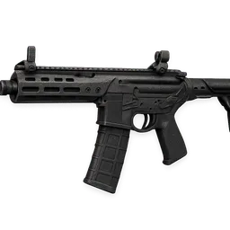 Transparent PNG of the GTA V item sig_sauer_mcx_virtus_1