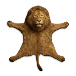 Transparent PNG of the GTA V item skin_lion