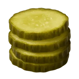 Transparent PNG of the GTA V item sliced_burger_pickles