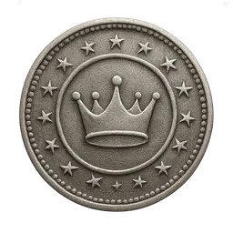 Transparent PNG of the GTA V item sliver_coin_vip_shop