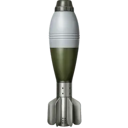 Transparent PNG of the GTA V item smoke_mortar_ammunition