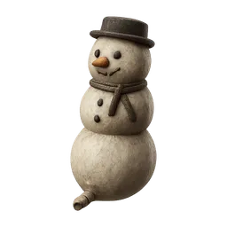 Transparent PNG of the GTA V item snow_man_joint