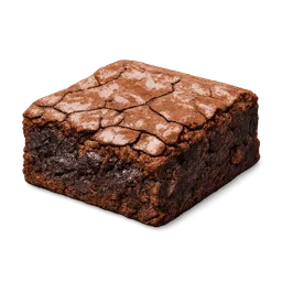 Transparent PNG of the GTA V item sobremesa_brownie_brownie_de_chocolate_brownie_de_chocolate_fudge_denso_e_mido_p