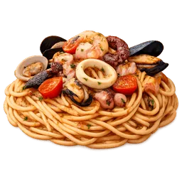 Transparent PNG of the GTA V item spaghetti_ai_frutti_di_mare