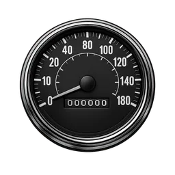 Transparent PNG of the GTA V item speedometer