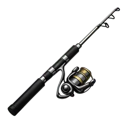 Transparent PNG of the GTA V item spinn_angelrute_aus_eisen_mit_einem_scharzen_griff_1