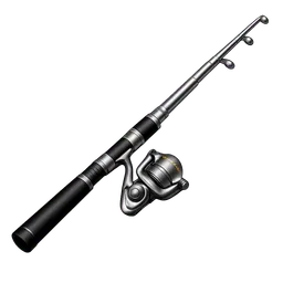 Transparent PNG of the GTA V item spinn_angelrute_aus_titanium_mit_einem_schwarzen_griff